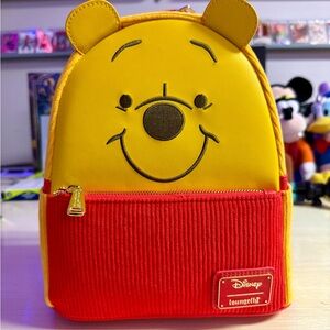 Loungefly Disney Winnie the Pooh Corduroy Backpack, NWT